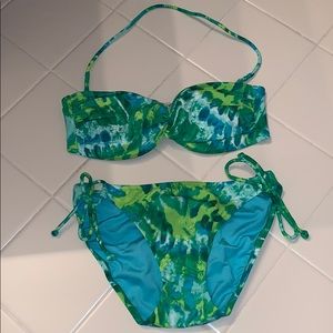 Victoria’s Secret Tie Dye Bandeau Bikini